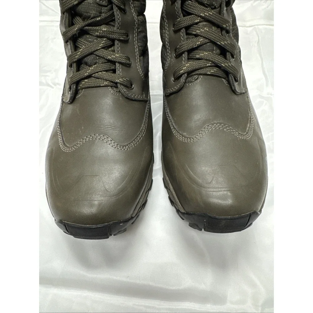 The North Face ThermoBall Eco Men's 9 Insulated‎ Winter Boots Brown/Green
